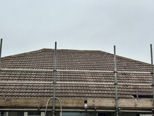 Wymondham Roofing Services 4 This is a photo of a roof being installed in Wymondham. Installation carried out by Wymondham Roofing Services